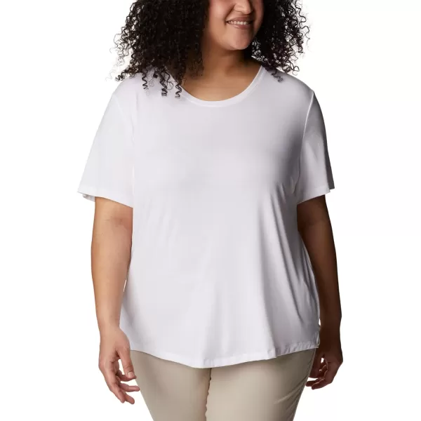 Columbia Womens Slack Water Knit Tee IiWhite