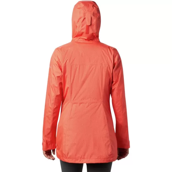 Columbia Womens Splash a Little Ii JacketBold Orange Titch Diamond Print