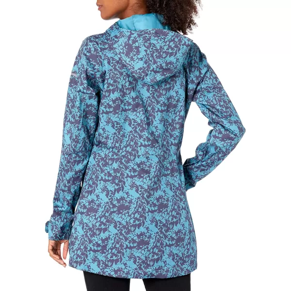 Columbia Womens Splash a Little Ii JacketCanyon Blue Florescence Print