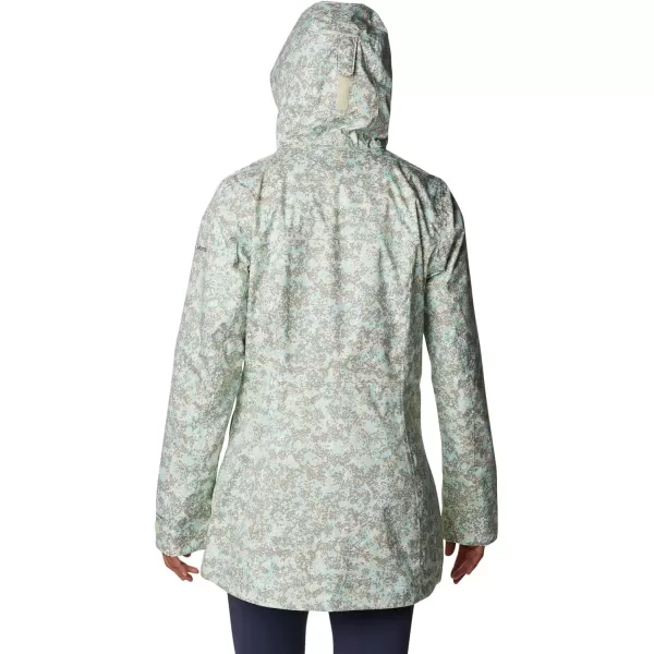 Columbia Womens Splash a Little Ii JacketChalk Dotty Disguise Print