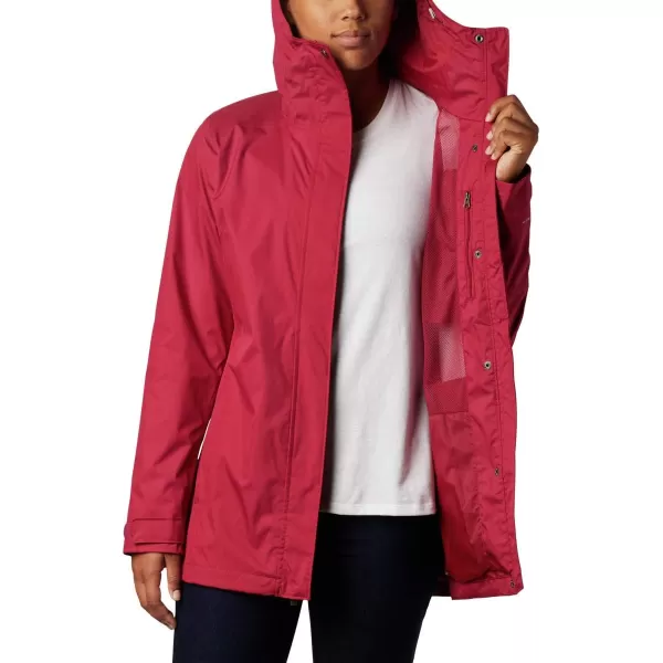 Columbia Womens Splash a Little Ii JacketRed Orchid