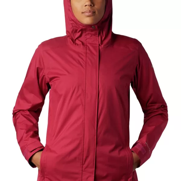 Columbia Womens Splash a Little Ii JacketRed Orchid