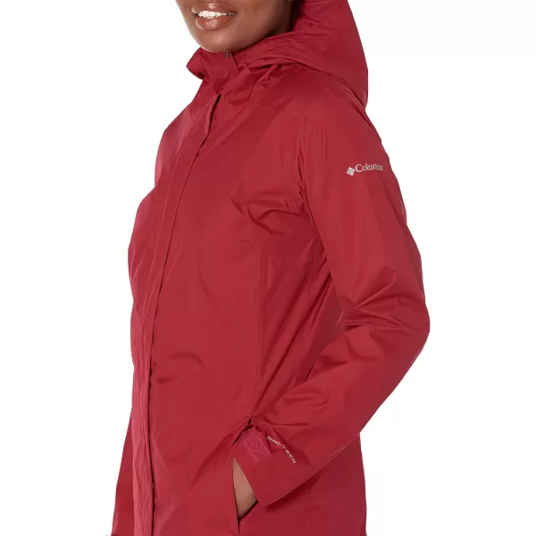 Columbia Womens Splash a Little Ii JacketRed Orchid