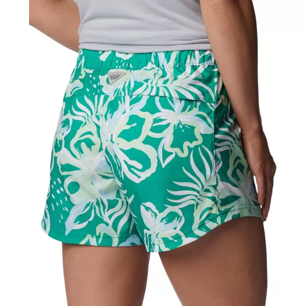 Columbia Womens Super Tamiami Pullon ShortCircuit Tropic Multilines