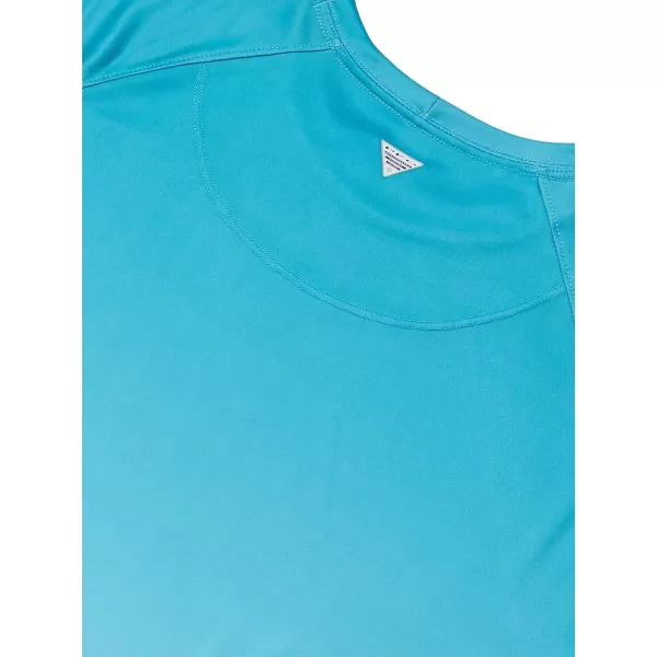 Columbia Womens Super Tidal Tee Long SleeveClear Water Gradient