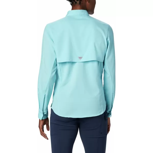 Columbia Womens Tamiami Ii Long Sleeve ShirtClear Blue