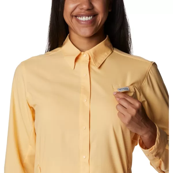 Columbia Womens Tamiami Ii Long Sleeve ShirtCocoa Butter