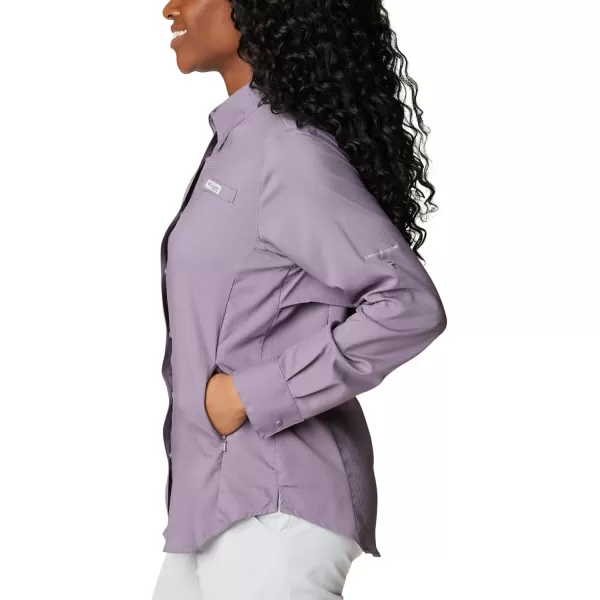 Columbia Womens Tamiami Ii Long Sleeve ShirtGranite Purple