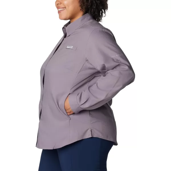 Columbia Womens Tamiami Ii Long Sleeve ShirtGranite Purple