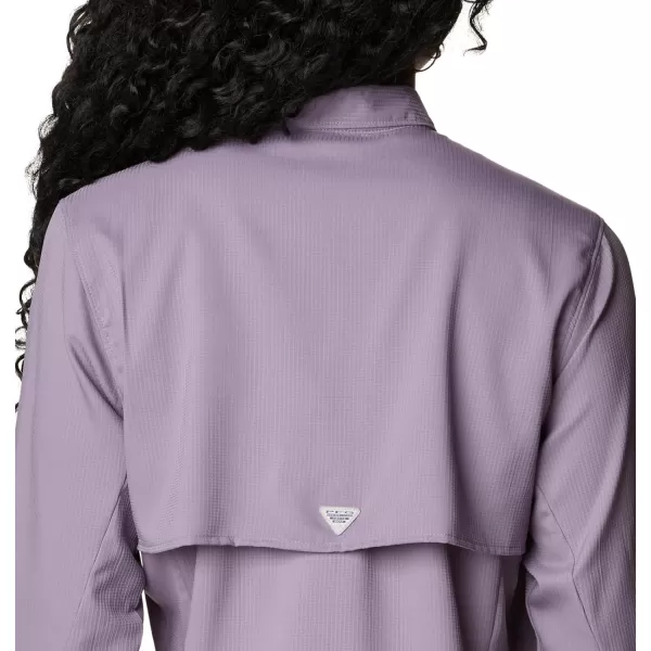 Columbia Womens Tamiami Ii Long Sleeve ShirtGranite Purple