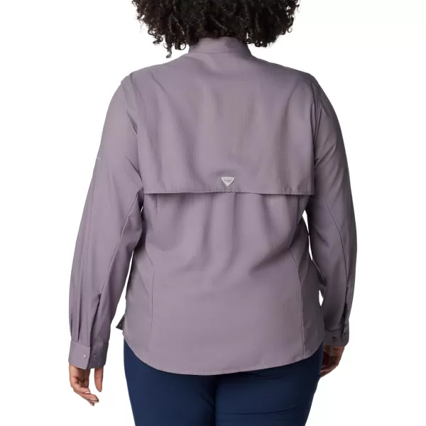 Columbia Womens Tamiami Ii Long Sleeve ShirtGranite Purple