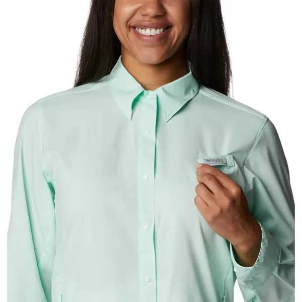 Columbia Womens Tamiami Ii Long Sleeve ShirtGullfoss Green