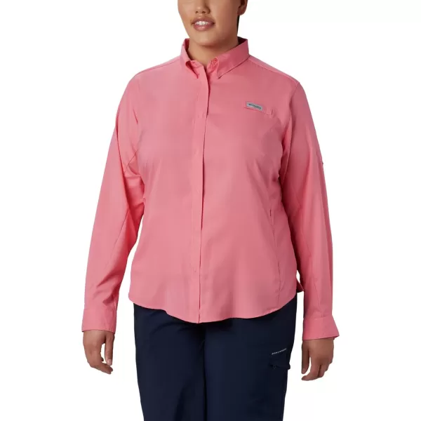 Columbia Womens Tamiami Ii Long Sleeve ShirtLollipop