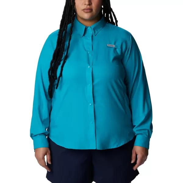 Columbia Womens Tamiami Ii Long Sleeve ShirtOcean Teal