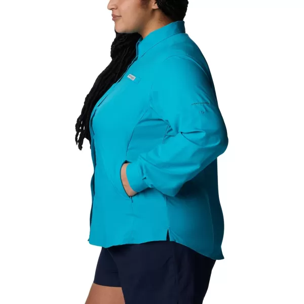 Columbia Womens Tamiami Ii Long Sleeve ShirtOcean Teal