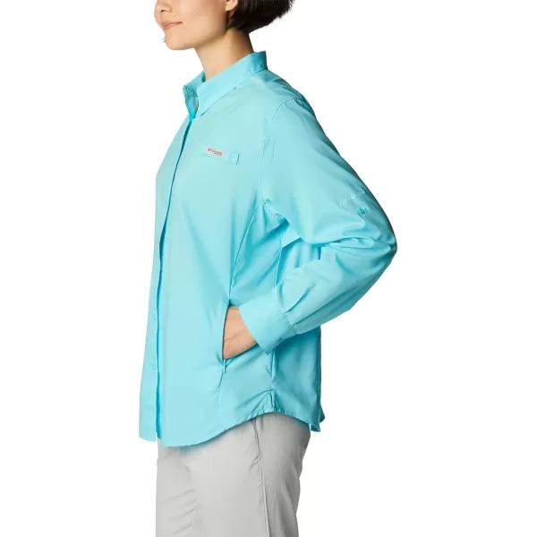 Columbia Womens Tamiami Ii Long Sleeve ShirtOpal Blue