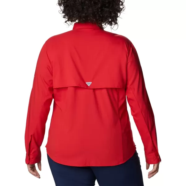 Columbia Womens Tamiami Ii Long Sleeve ShirtRed Spark