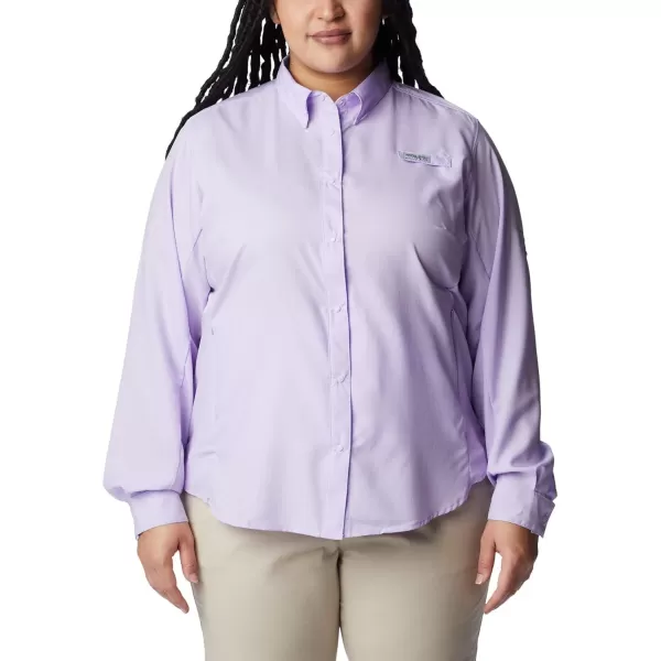 Columbia Womens Tamiami Ii Long Sleeve ShirtSoft Violet