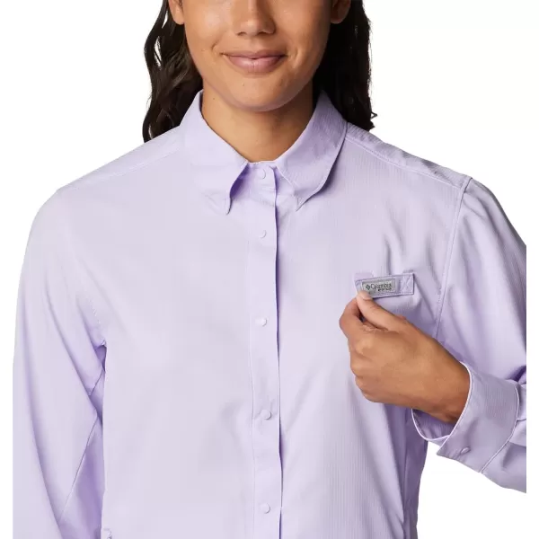 Columbia Womens Tamiami Ii Long Sleeve ShirtSoft Violet