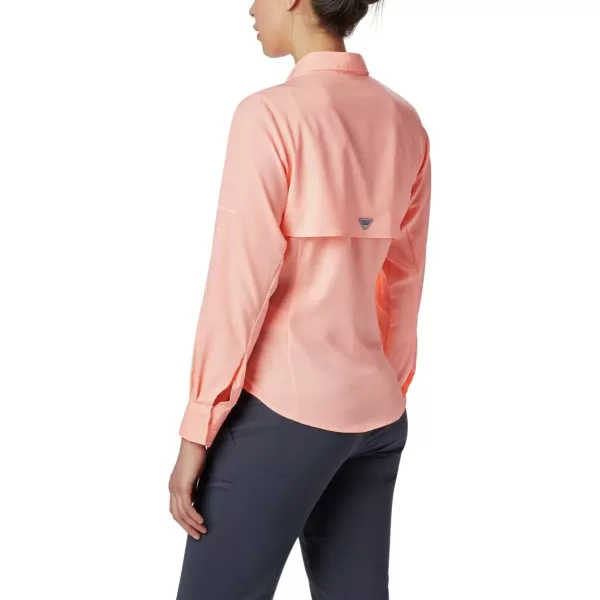 Columbia Womens Tamiami Ii Long Sleeve ShirtTiki Pink