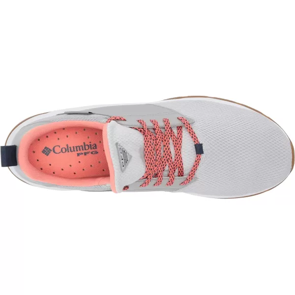 Columbia Womens Tamiami PFG Boat ShoeGrey IceLychee