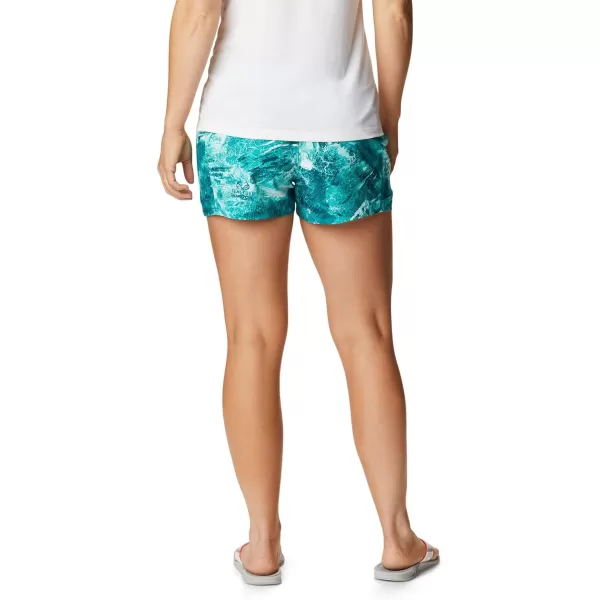 Columbia Womens Tidal Ii ShortElectric Turquoise Realtree Horizon