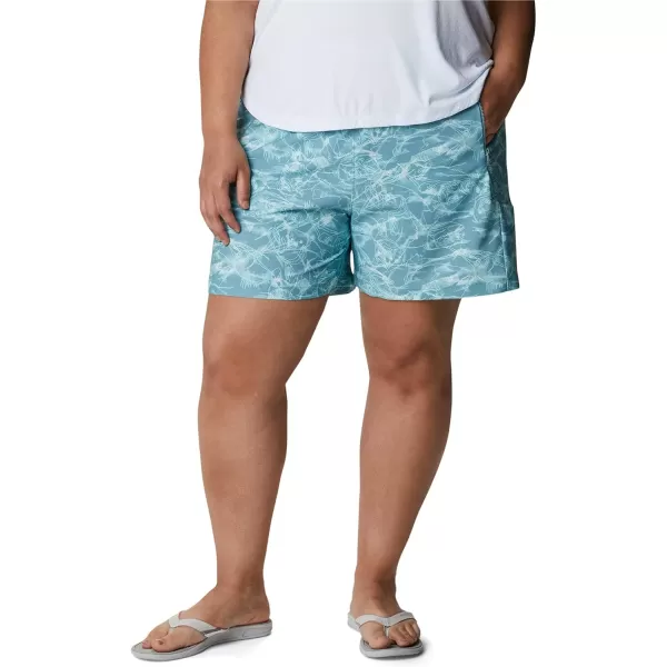 Columbia Womens Tidal Ii ShortStorm Contour Fish