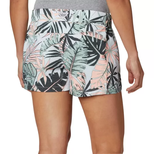 Columbia Womens Tidal Ii ShortTiki Pink Tropical Print