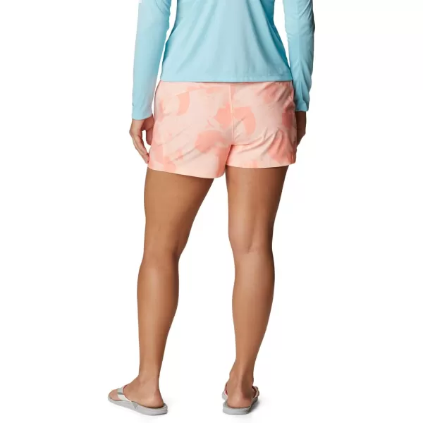 Columbia Womens Tidal Ii ShortTiki PinkAuroras Print