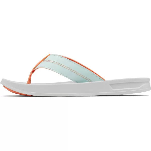 Columbia Womens Tidal Ray PFG Flip Sport SandalIcy MornBright Peach