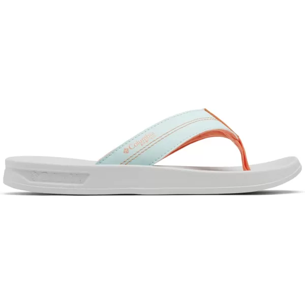 Columbia Womens Tidal Ray PFG Flip Sport SandalIcy MornBright Peach