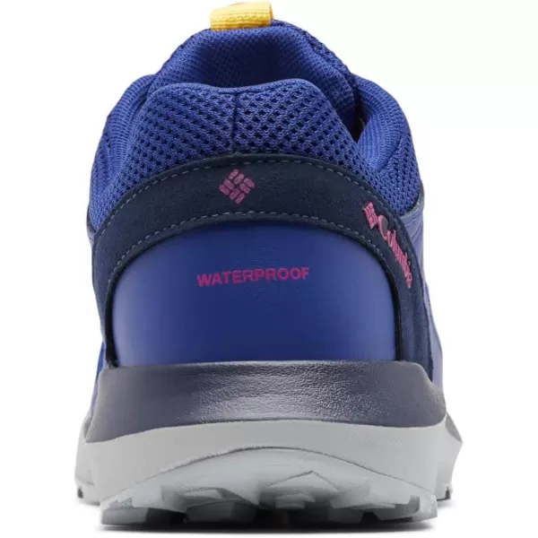 Columbia Womens Trailstorm Waterproof Hiking BootDark Sapphire Wild Fuchsia