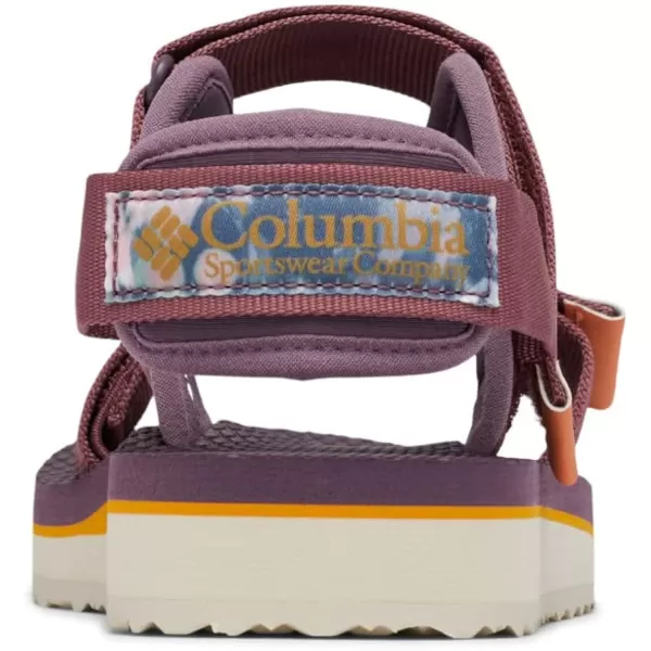 Columbia Womens Via Sandal Desert Nights SportAntique MauveSquash