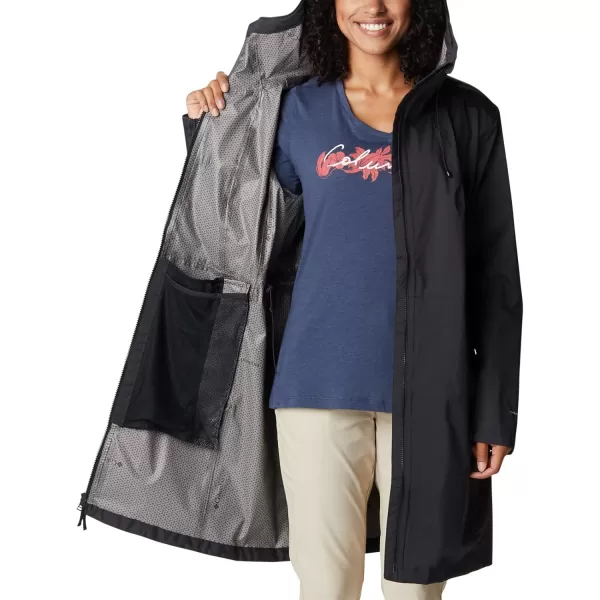 Columbia Womens Weekend Adventure Long ShellBlack