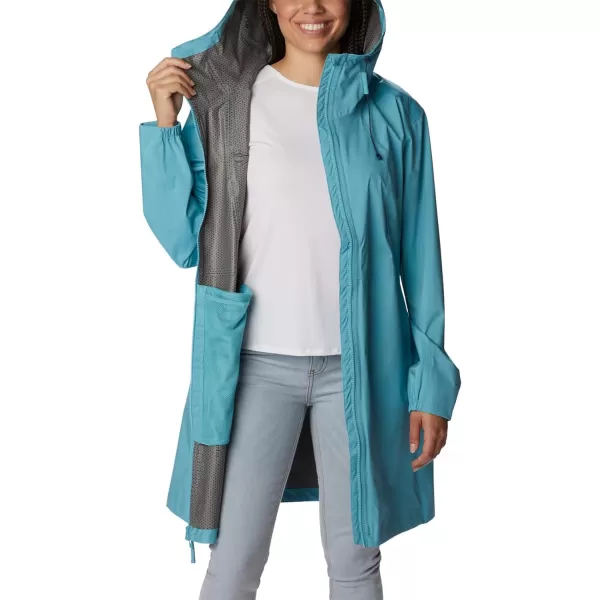 Columbia Womens Weekend Adventure Long ShellSea Wave