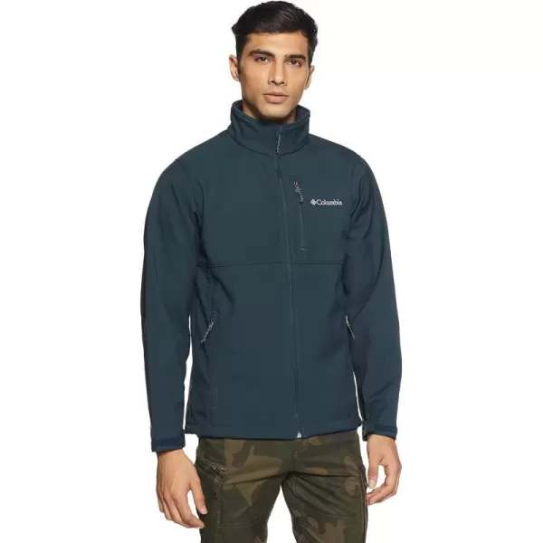 Columbia Mens Ascender Softshell Frontzip JacketNight Shadow