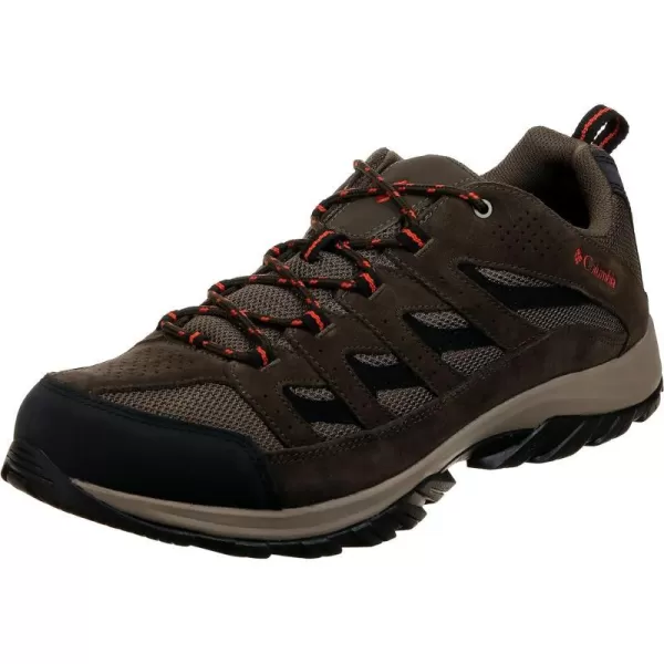 Columbia Mens Crestwood Hiking ShoeCamo Brown Heatwave