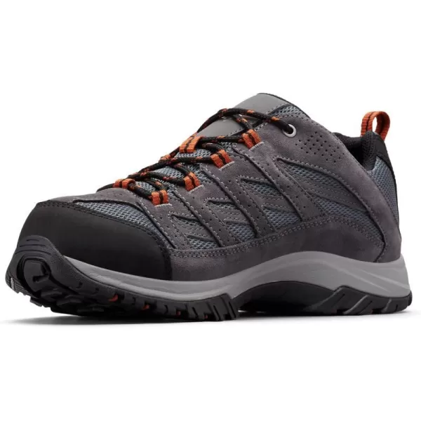 Columbia Mens Crestwood Waterproof Hiking ShoeGraphite Dark Adobe