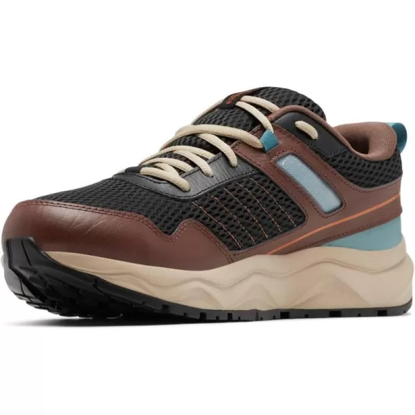 Columbia Mens Plateau Waterproof Hiking ShoeBison BrownWarm Copper