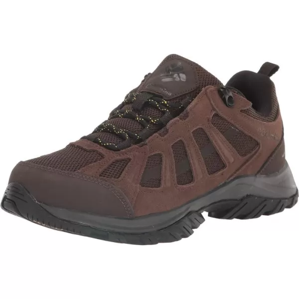 Columbia Mens Redmond Iii Waterproof Hiking ShoeCordovanBlack