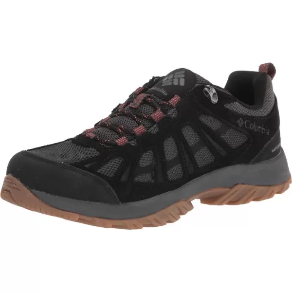 Columbia Mens Redmond Iii Waterproof Hiking ShoeDark GreyBlack