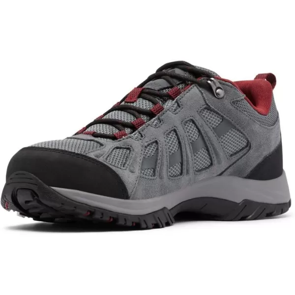 Columbia Mens Redmond Iii Waterproof Hiking ShoeTitanium Grey SteelBlack