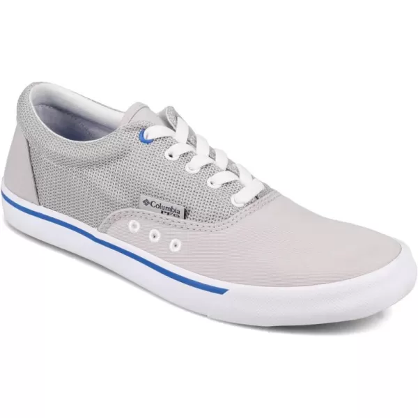 Columbia Mens Slack Tide Lace PFG Boat ShoeSlate GreyWhite