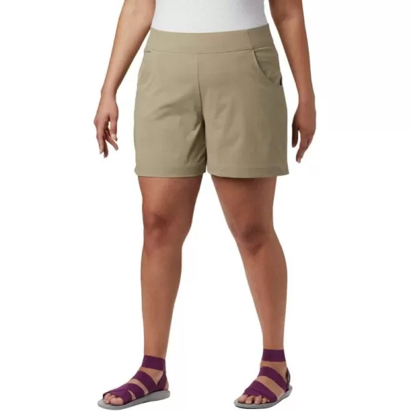 Columbia Womens Anytime Casual ShortDark Tusk