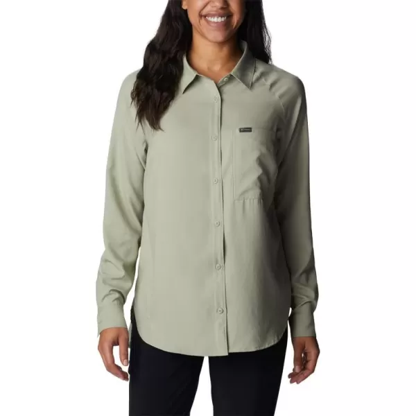 Columbia Womens Anytime Lite Long Sleeve ShirtSafari