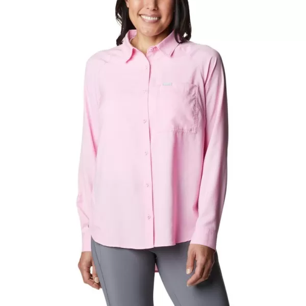 Columbia Womens Anytime Lite Long Sleeve ShirtWild Rose