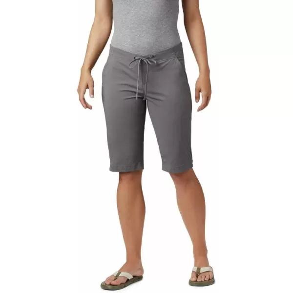 Columbia Womens Anytime Outdoor Long ShortCity Grey