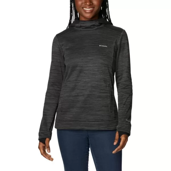 Columbia Womens Claudia Ridge FleeceBlack Heather