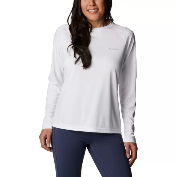 Columbia Womens Fork Stream Long Sleeve ShirtWhite