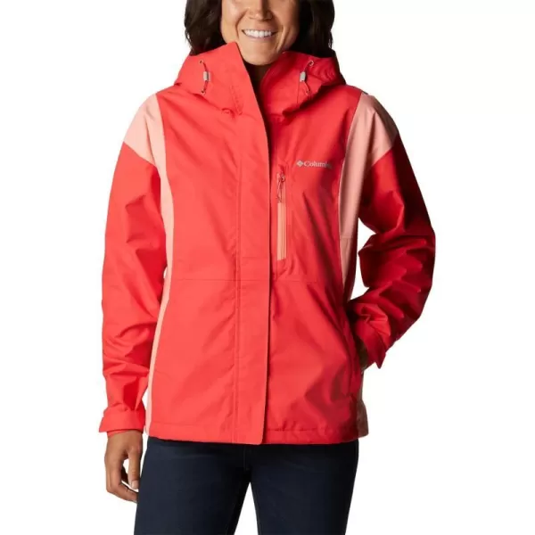 Columbia Womens Hikebound JacketRed HibiscusCoral Reef